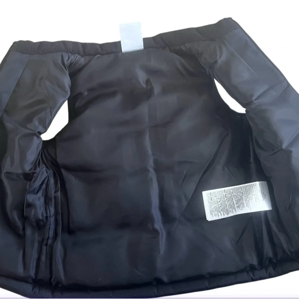 Nike Kids Black Logo Quilted Vest/24 mos/NWOT